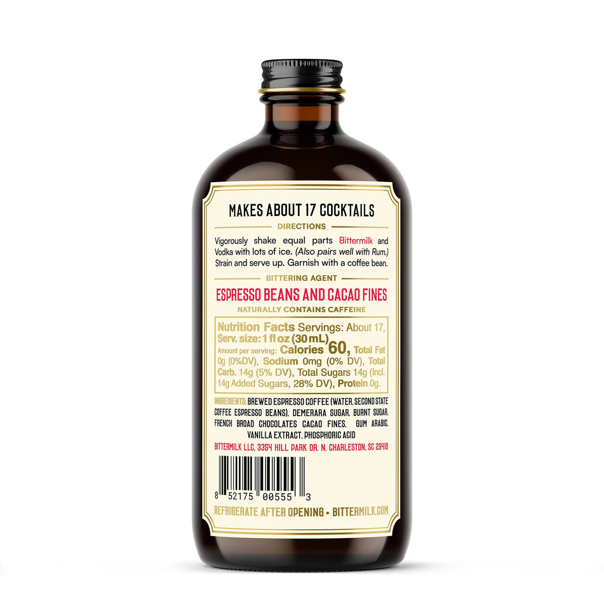 Espresso Martini cocktail mixer | Bittermilk Bottling Co. - view 2