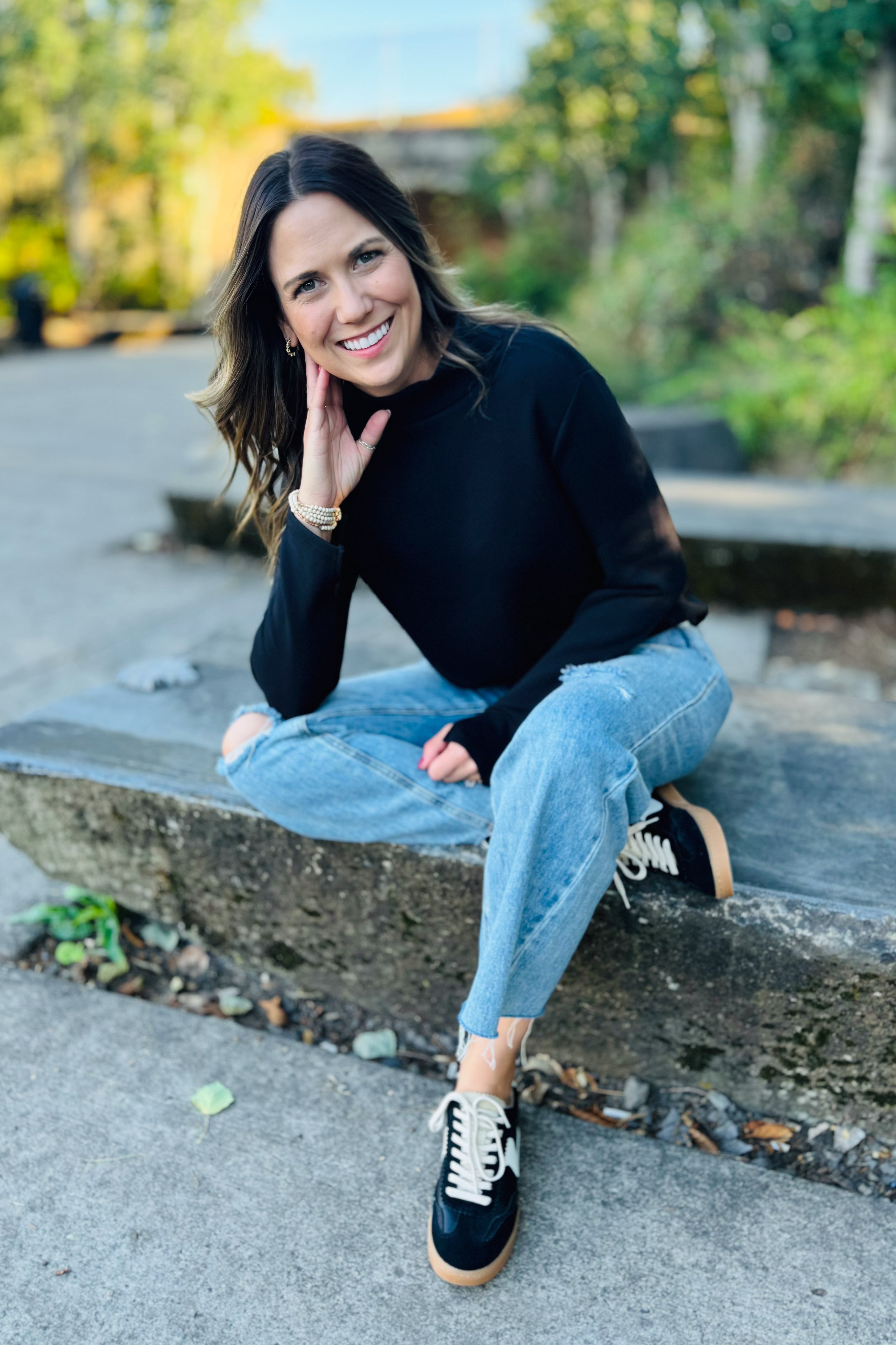 AirEssentials Mock Pullover