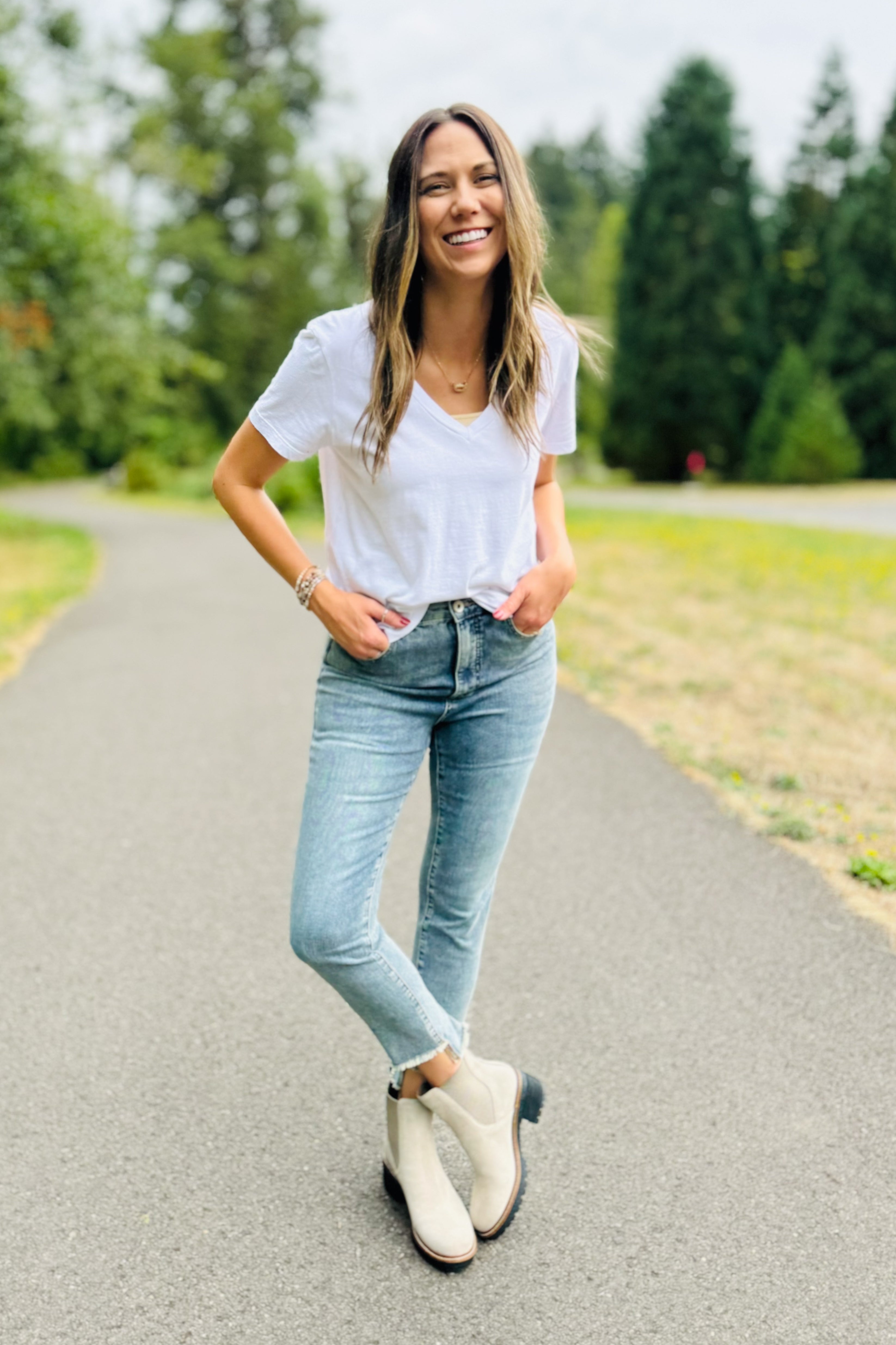 Brooke Step Hem Jeans