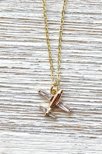 Airplane Necklace