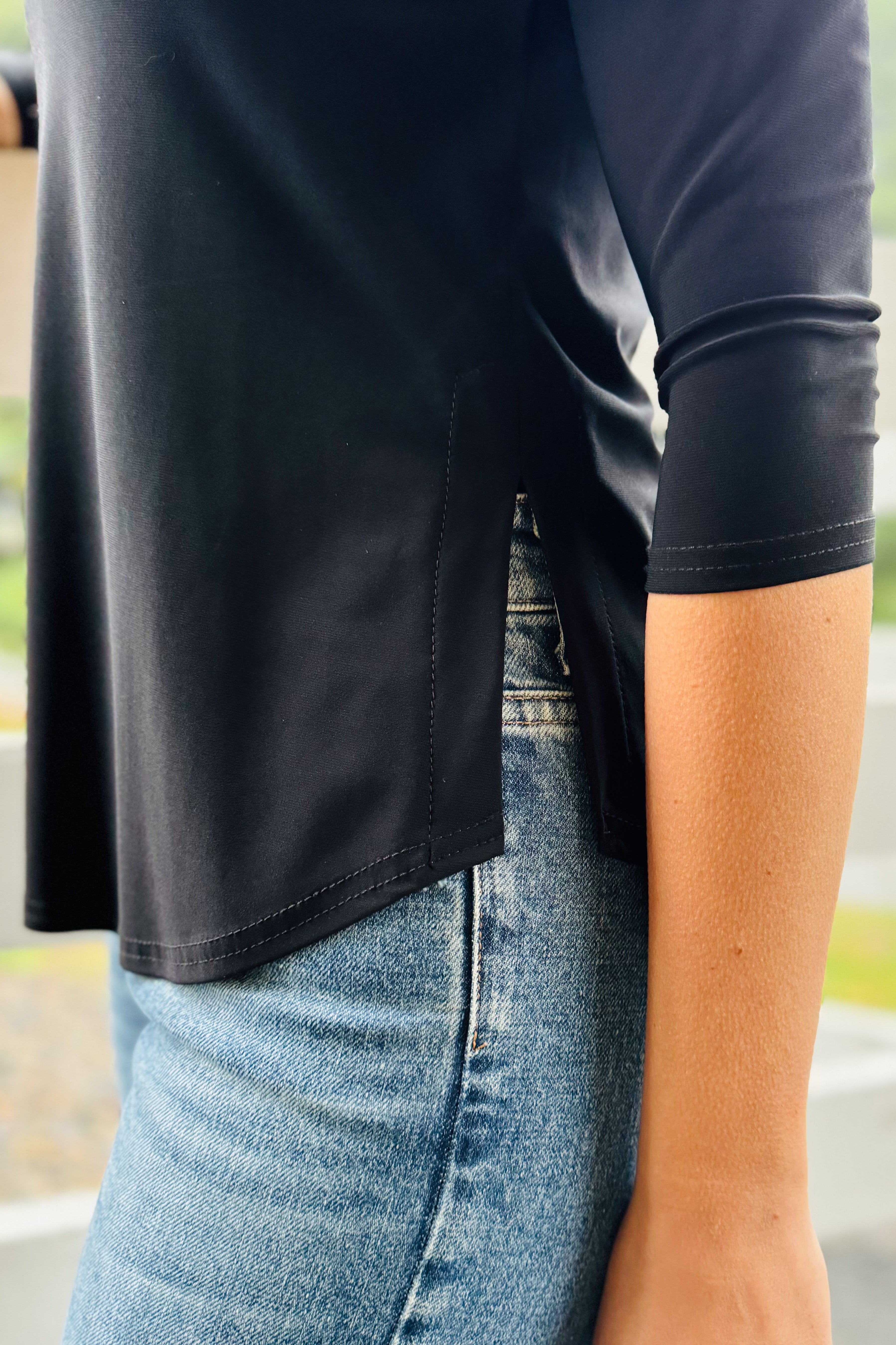 Classic Three Quarter Sleeve T-Shirt