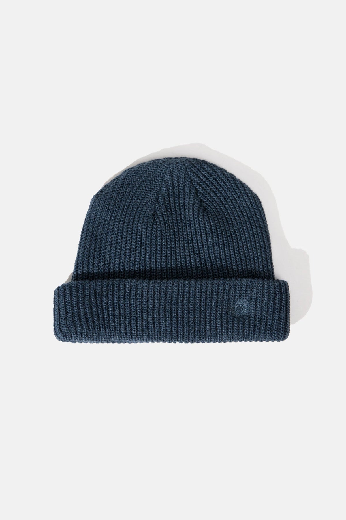 Rhythm classic watch beanie in Worn Navy, a warm knit beanie for early surf sessions, fishing mornings, hikes and chilly Pacific Northwest days