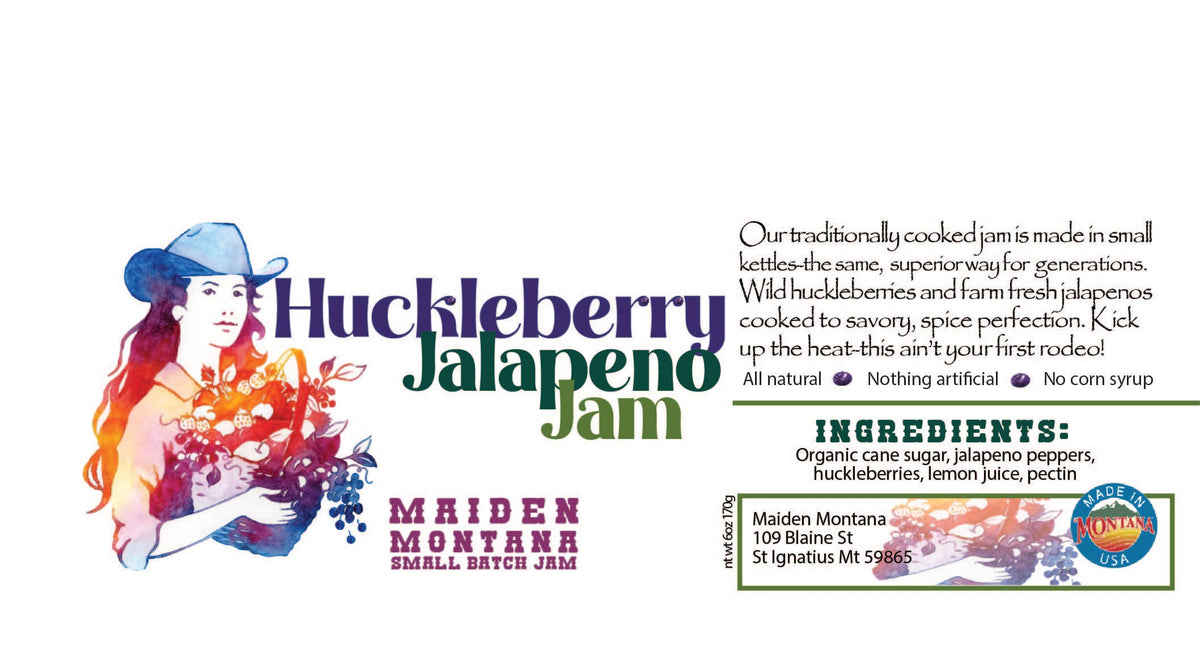 Huckleberry Jalapeno Jam | Key to the Mountain - view 2