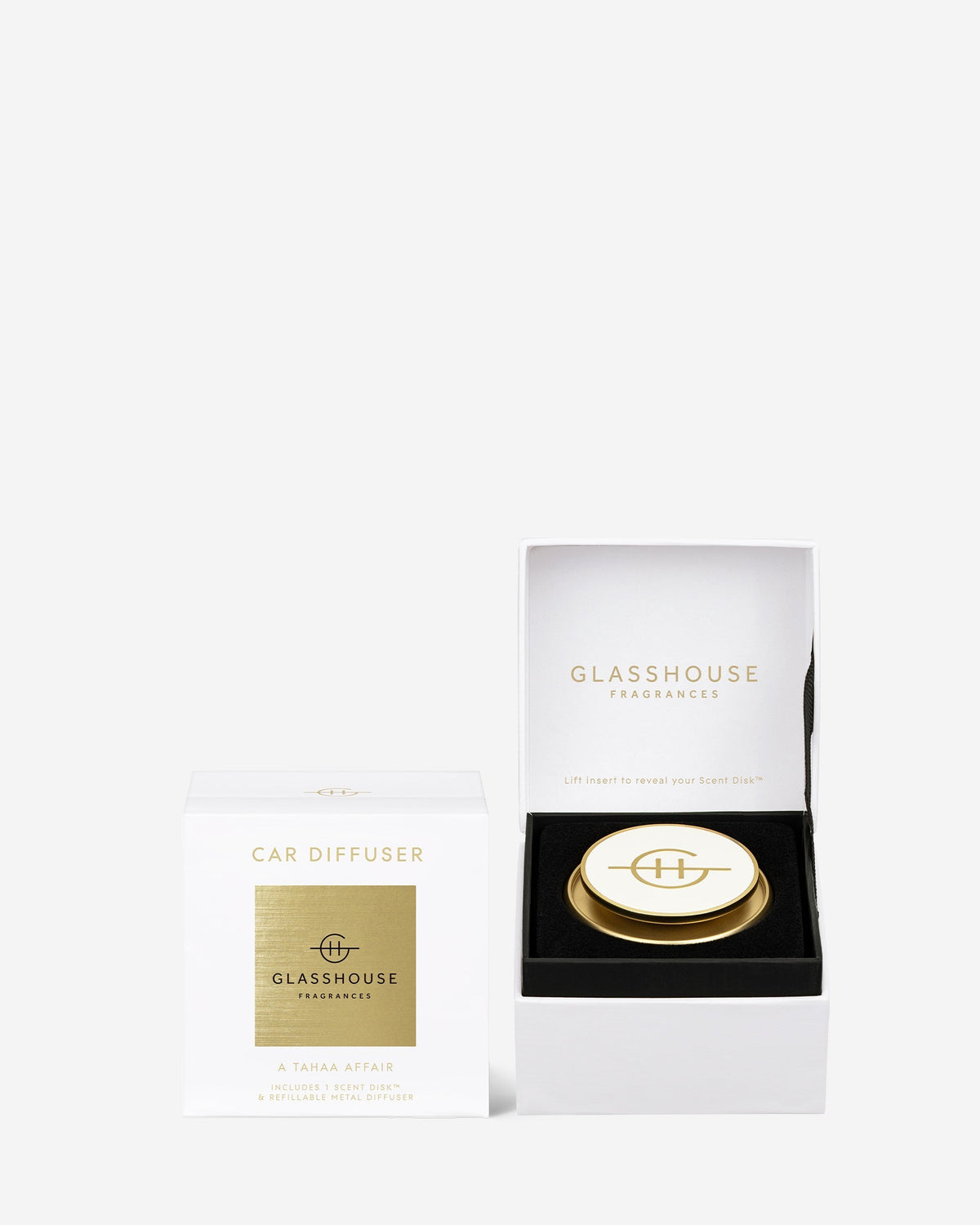 Gold Car Diffuser - A Tahaa Affair