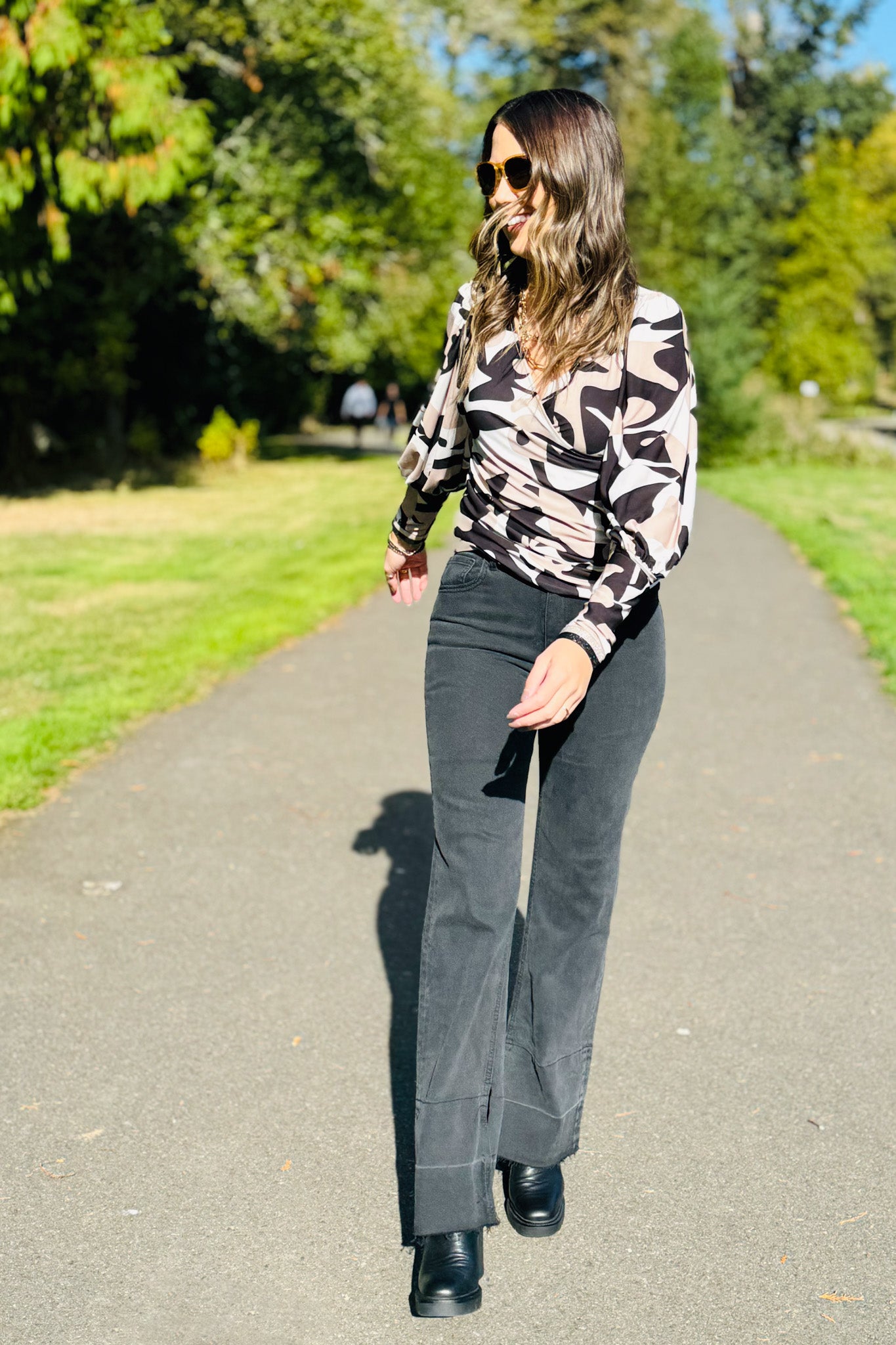 Flashback Wide Leg Jean