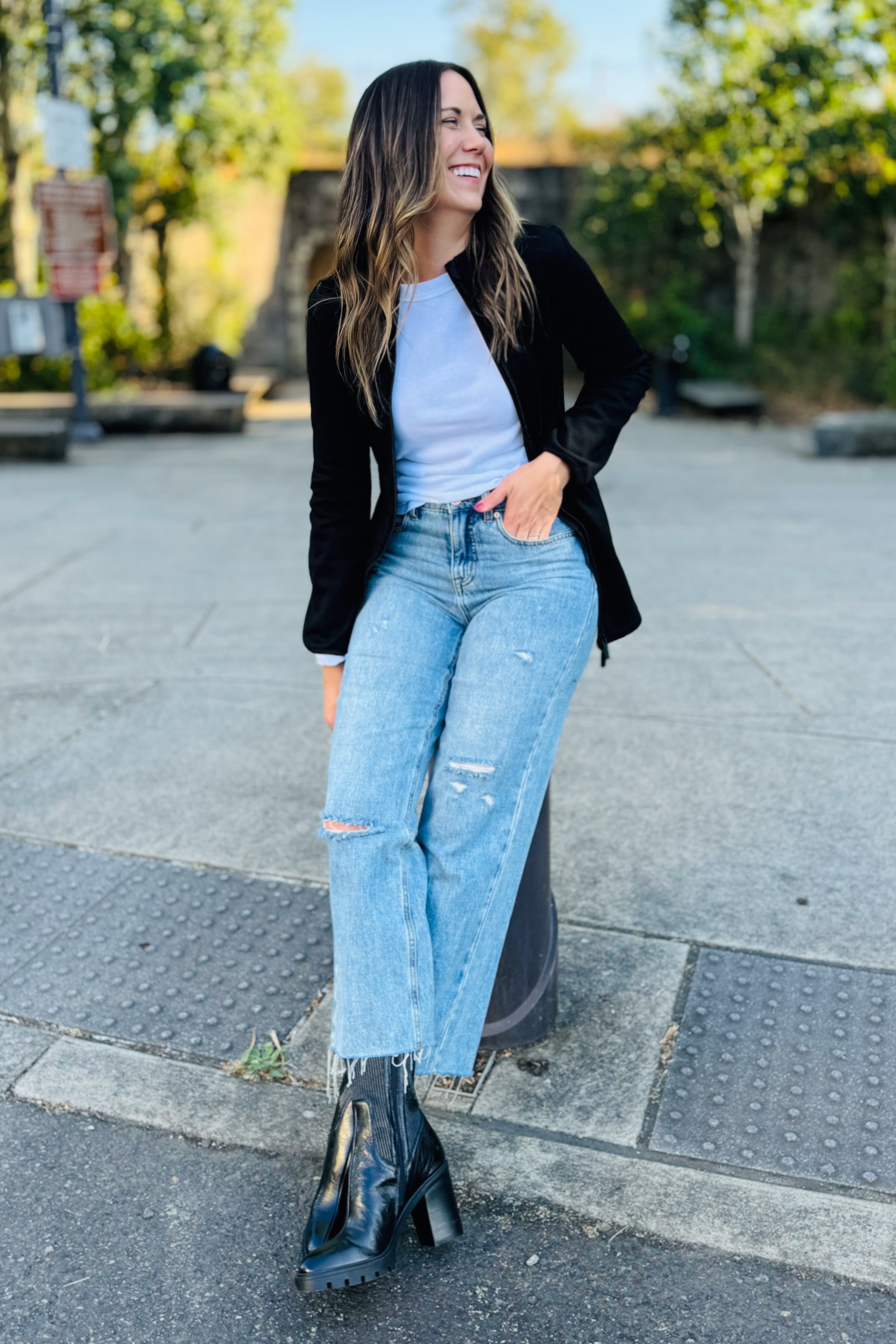 Julien Longline Full-Zip Jacket