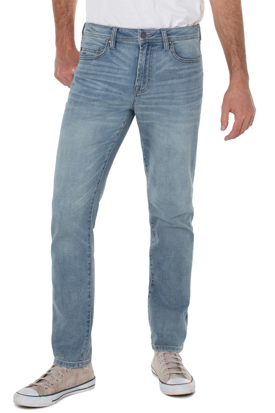 Liverpool Kingston Modern Straight Vintage Premium Eco - Palos Verdes, a go-to pair of jeans for the office, date nights, travel and weekends