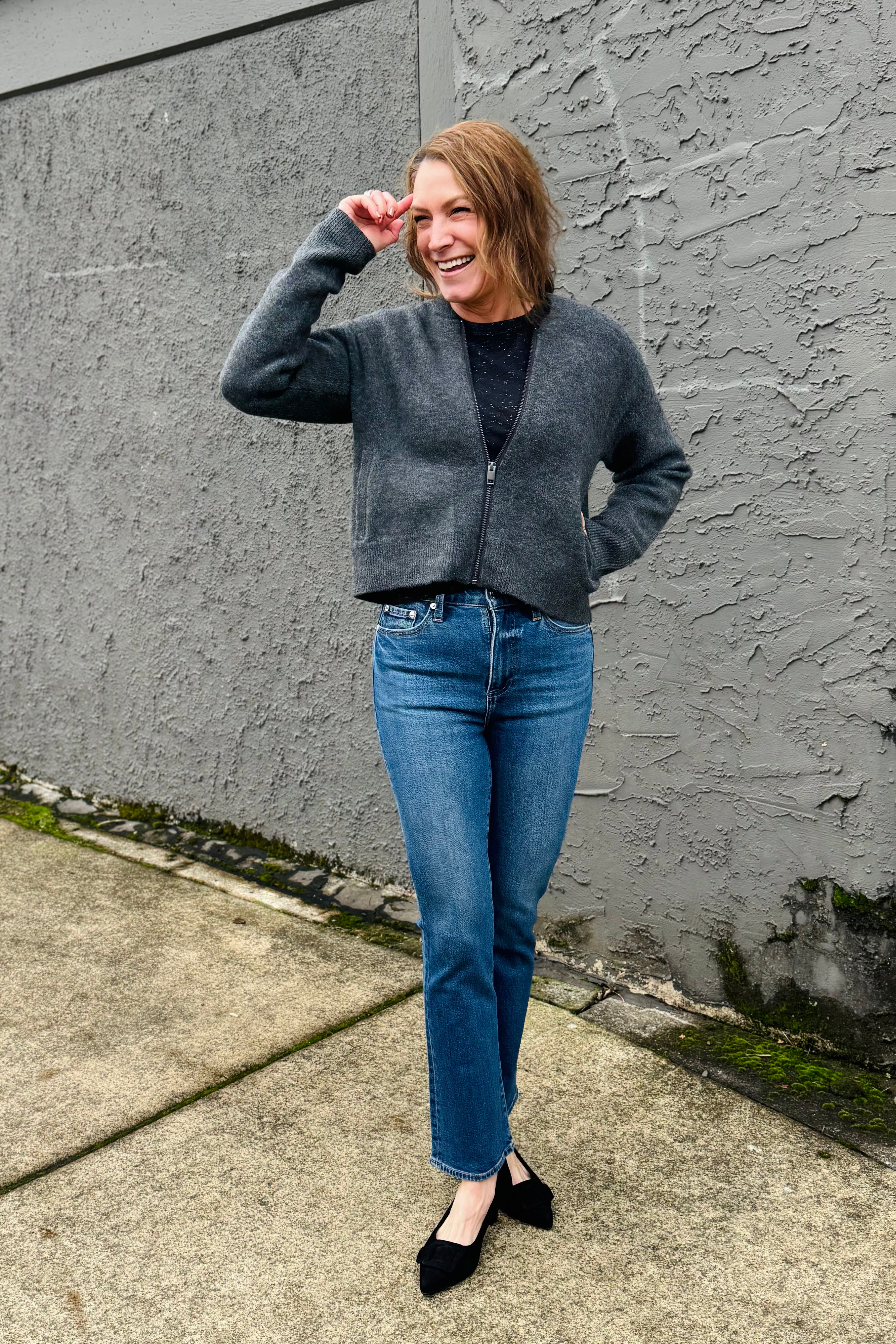 Lidia Cropped Bomber