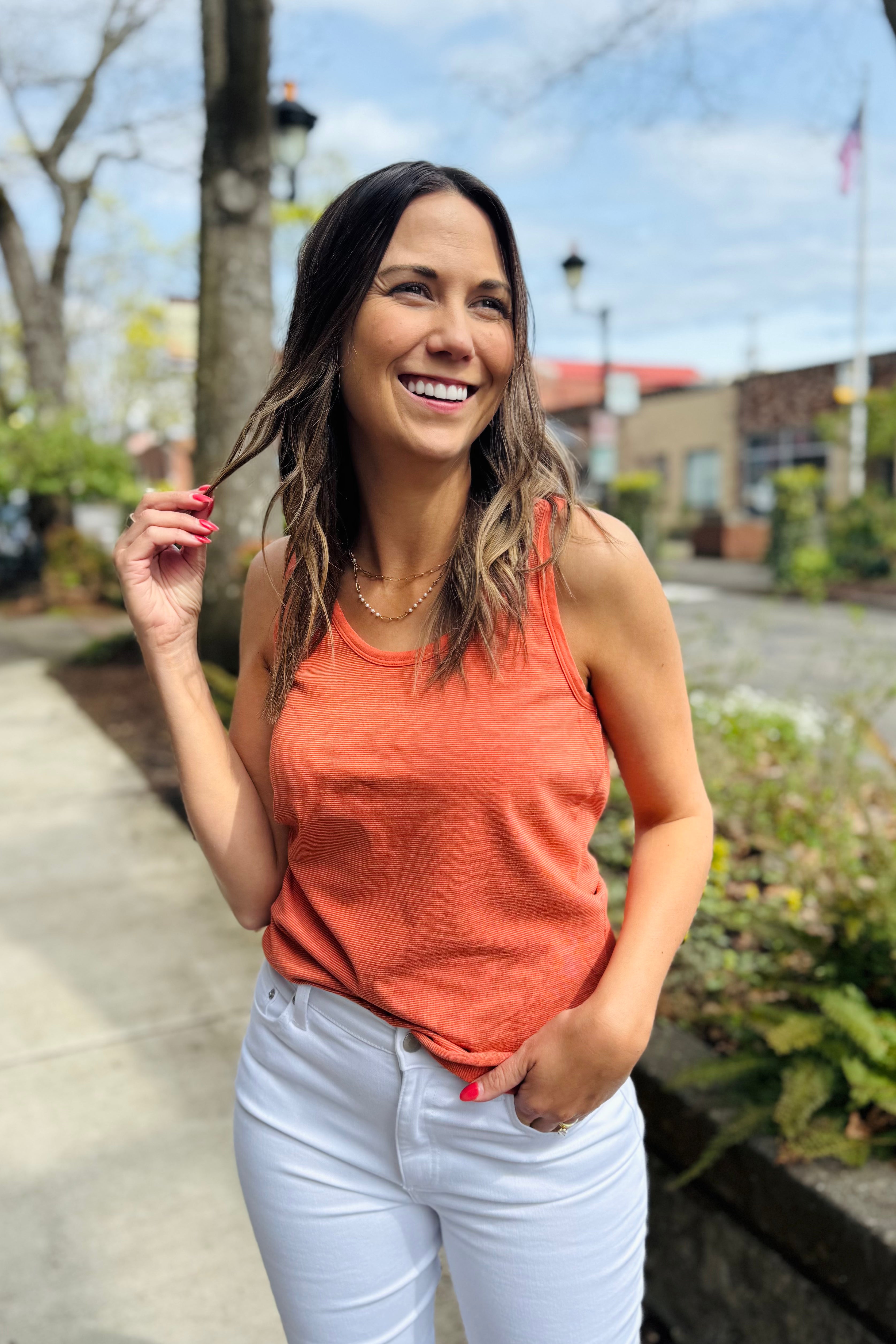 Scoop Neck Tank
