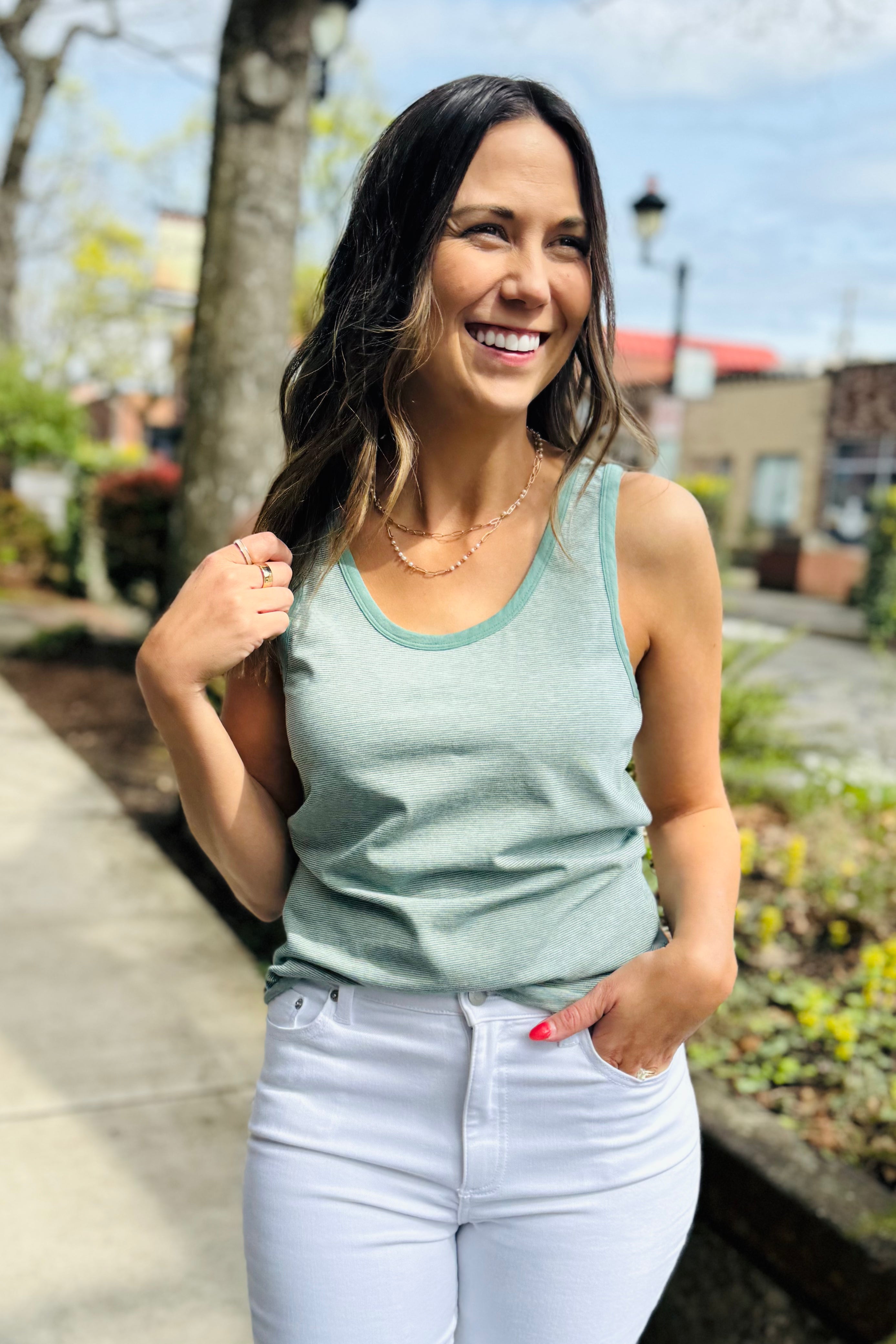 Scoop Neck Tank