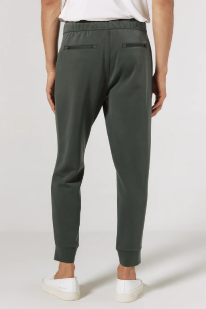 7 Diamonds Rev Jogger in Basil, soft, comfortable joggers for travel days, lounging at home, the gym and weekend errands
