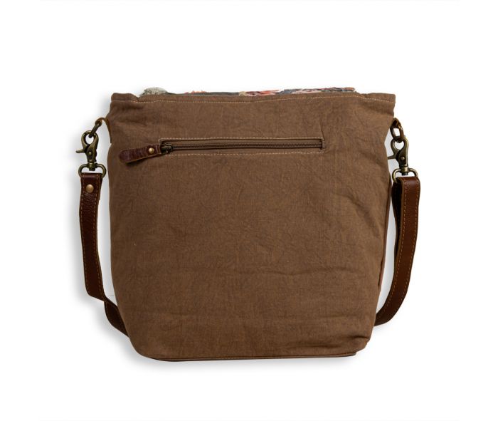 Just Like Home Accent Stitch Shoulder Bag