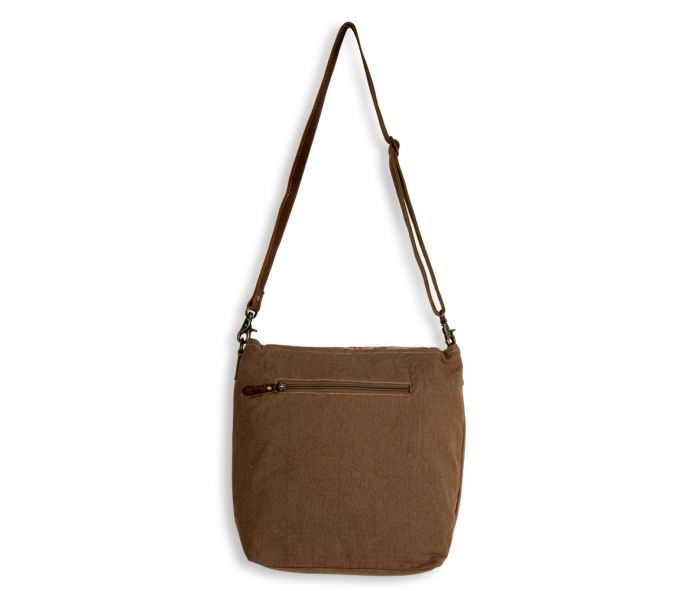 Just Like Home Accent Stitch Shoulder Bag