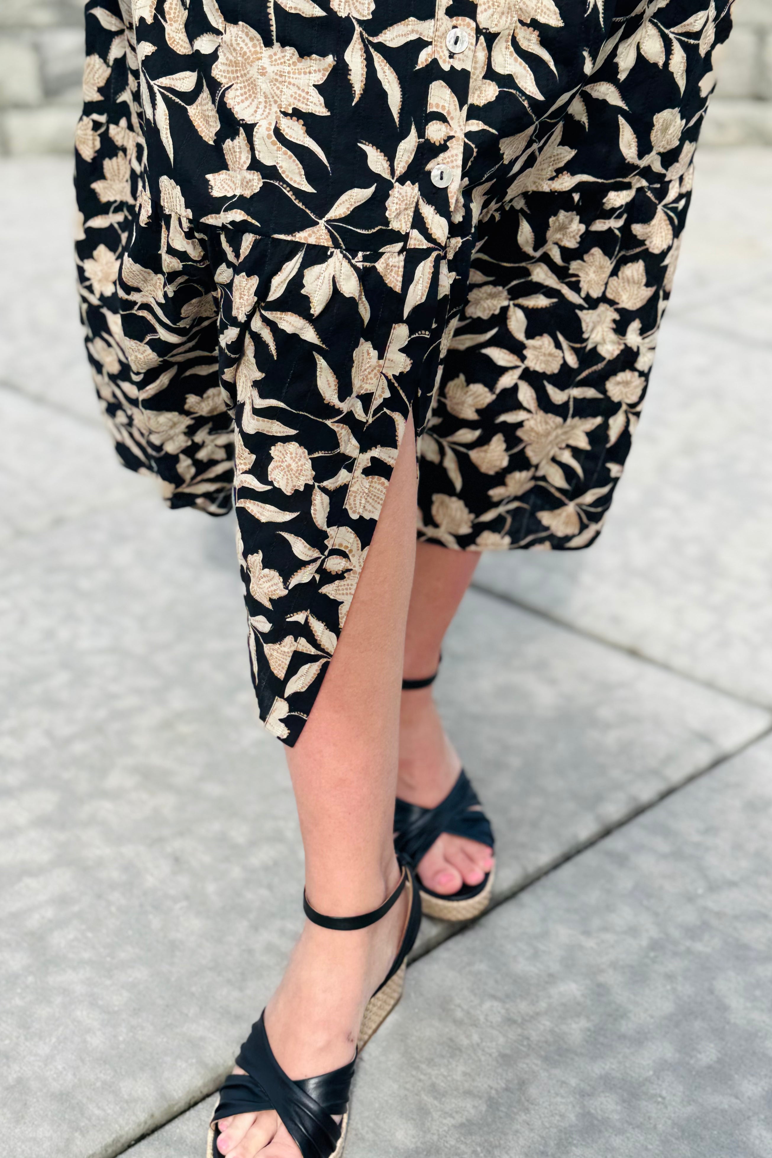 Tiered Picot Dress