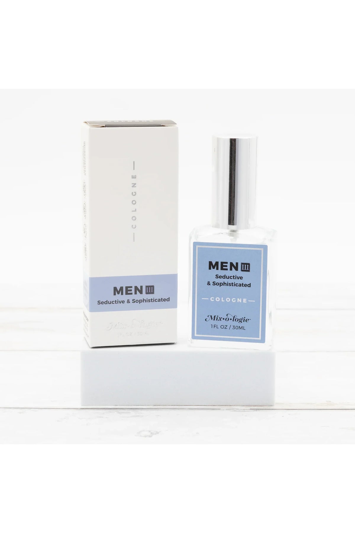 Mixologie Seductive and Sophisticated Cologne, a signature scent for date nights, the office, special occasions and everyday confidence, a great gift for him