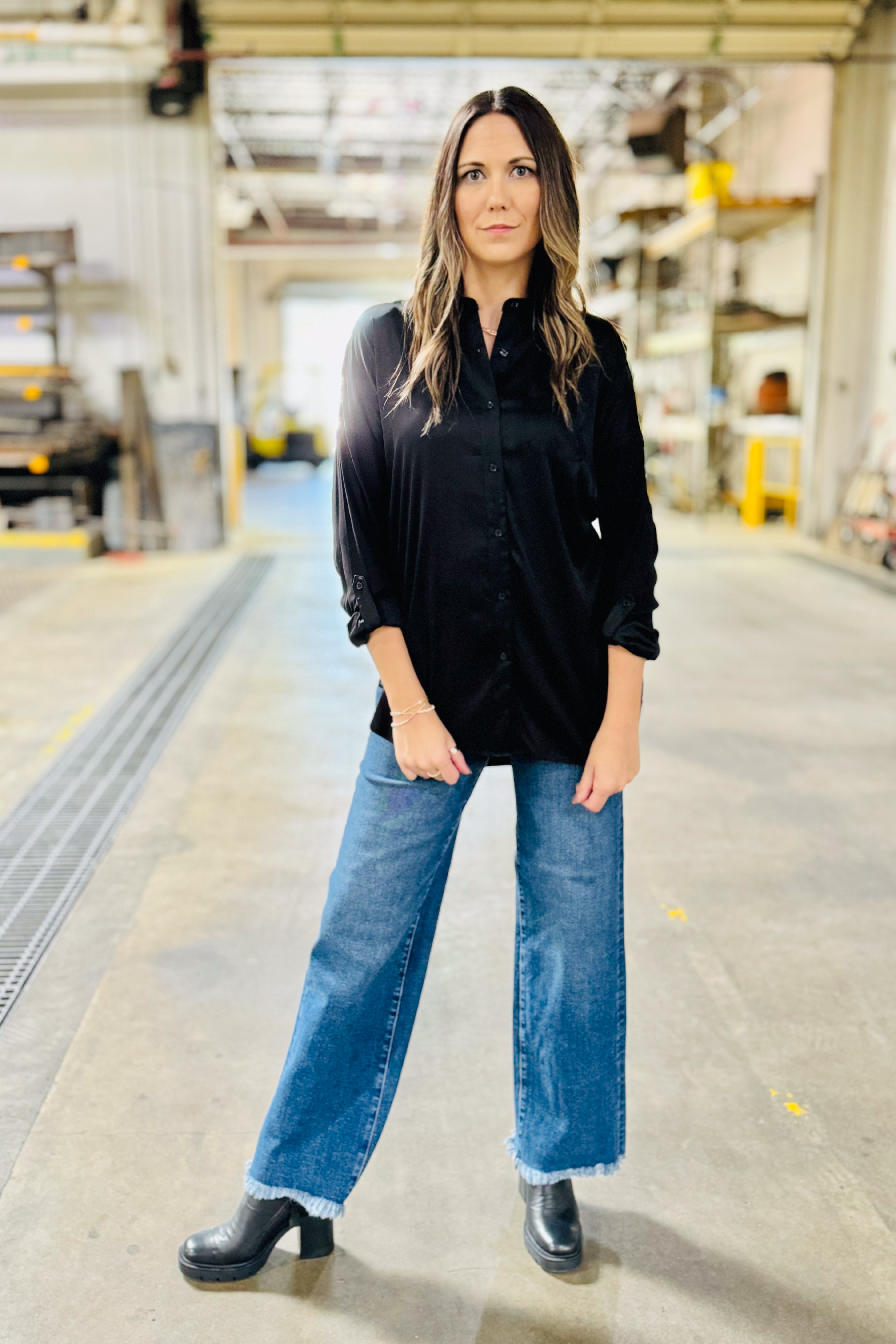 The Eco Satin Shirt