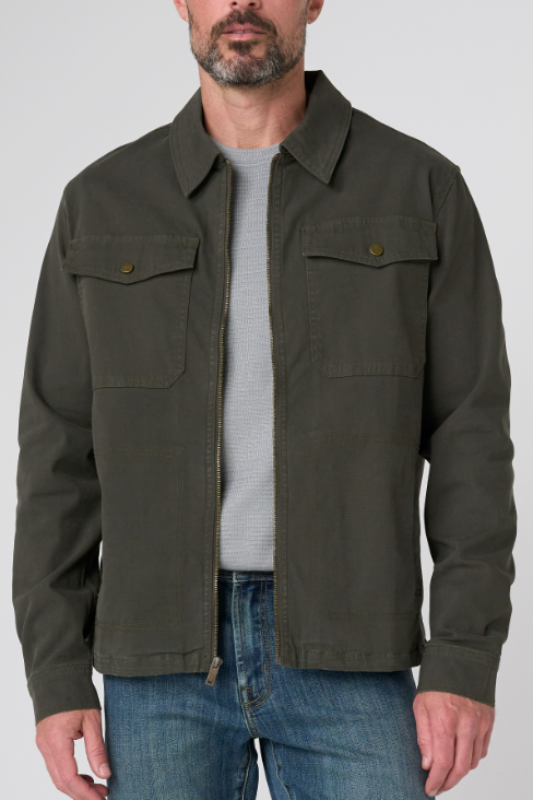 Liverpool Zip Jacket - Pine Grove, a versatile jacket for cool mornings, fall weekends, travel and everyday layering