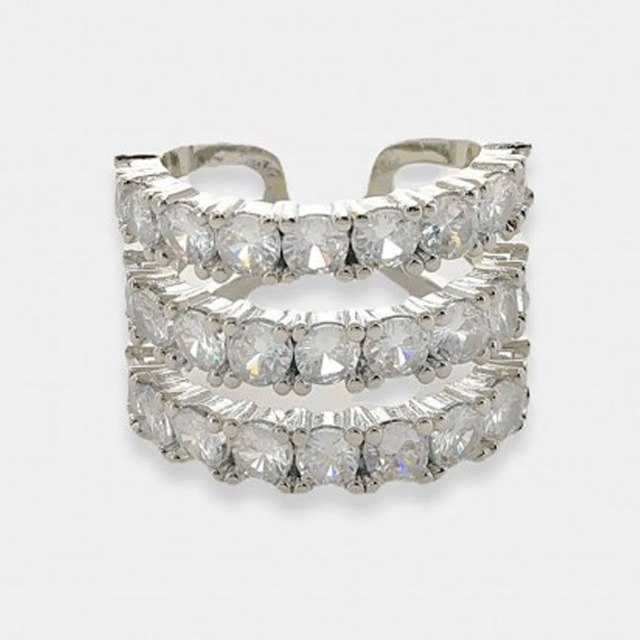 OMG BLINGS - Stacked CZ Ring - Arktana - Jewelry