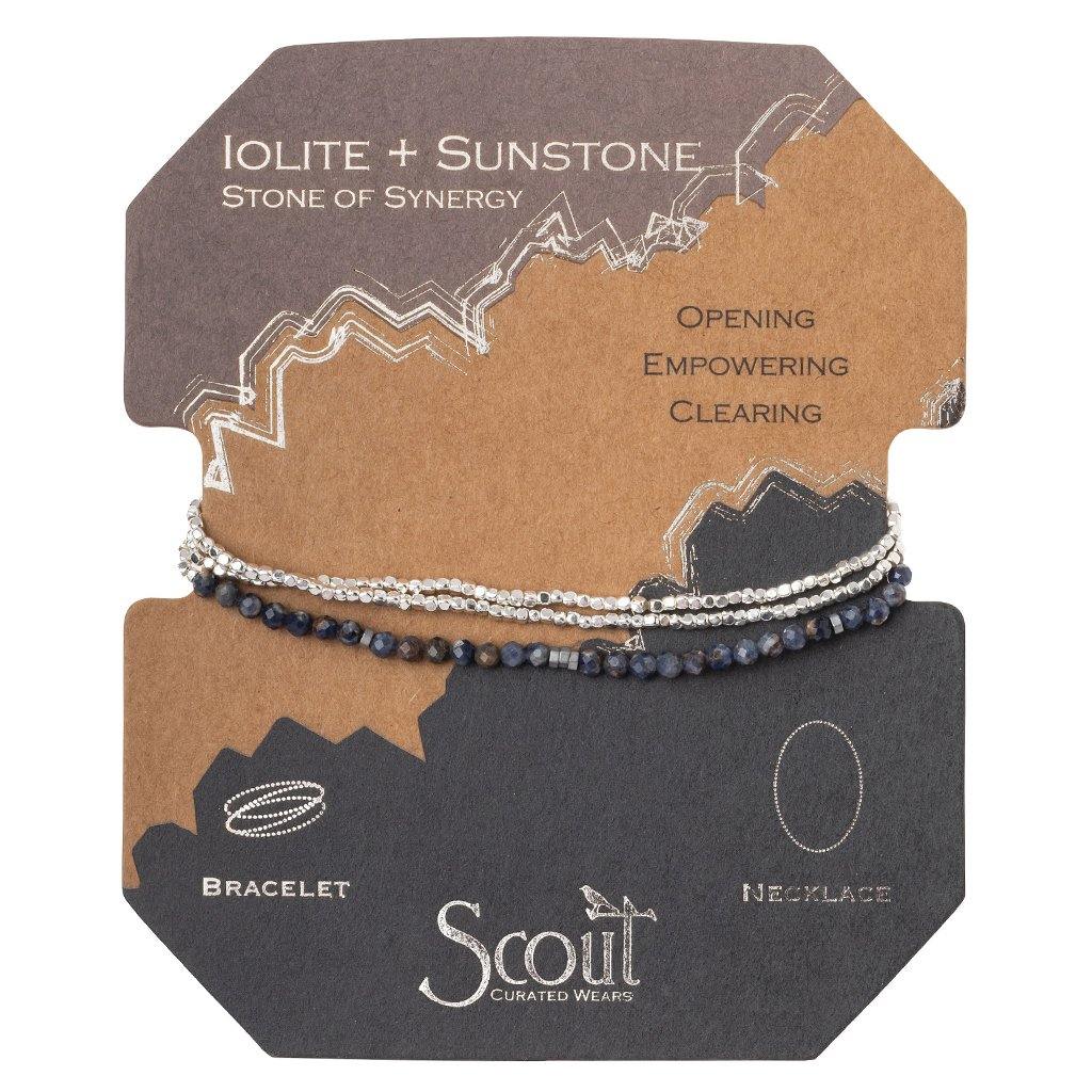 Scout - Delicate Stone Wrap Bracelet - Arktana - Jewelry