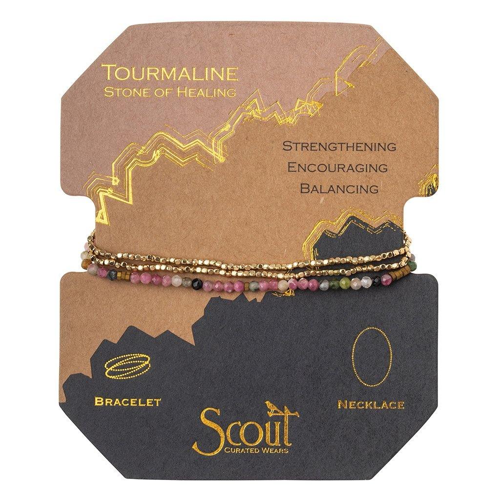 Scout - Delicate Stone Wrap Bracelet - Arktana - Jewelry