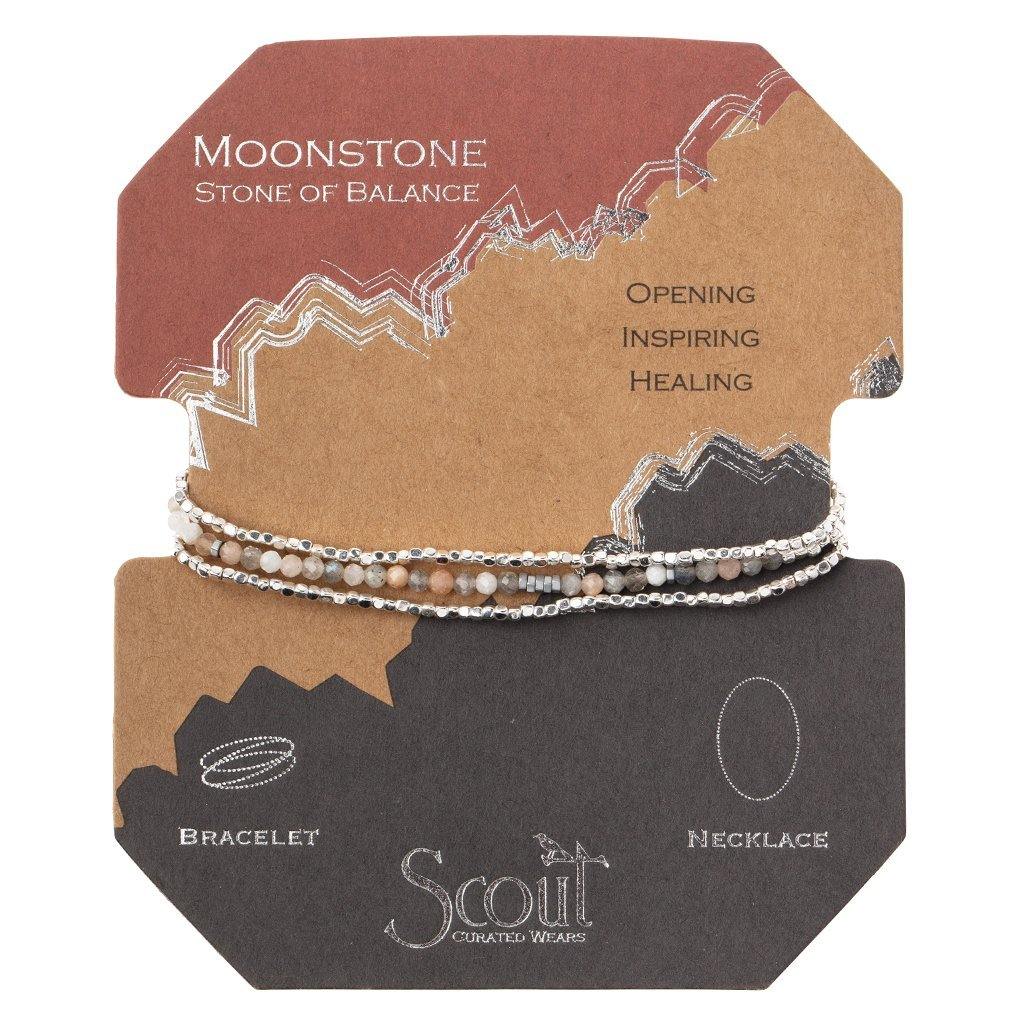 Scout - Delicate Stone Wrap Bracelet - Arktana - Jewelry