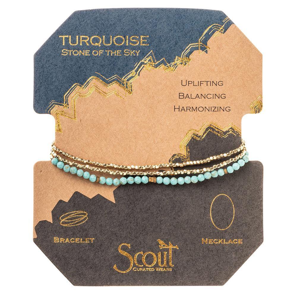 Scout - Delicate Stone Wrap Bracelet - Arktana - Jewelry