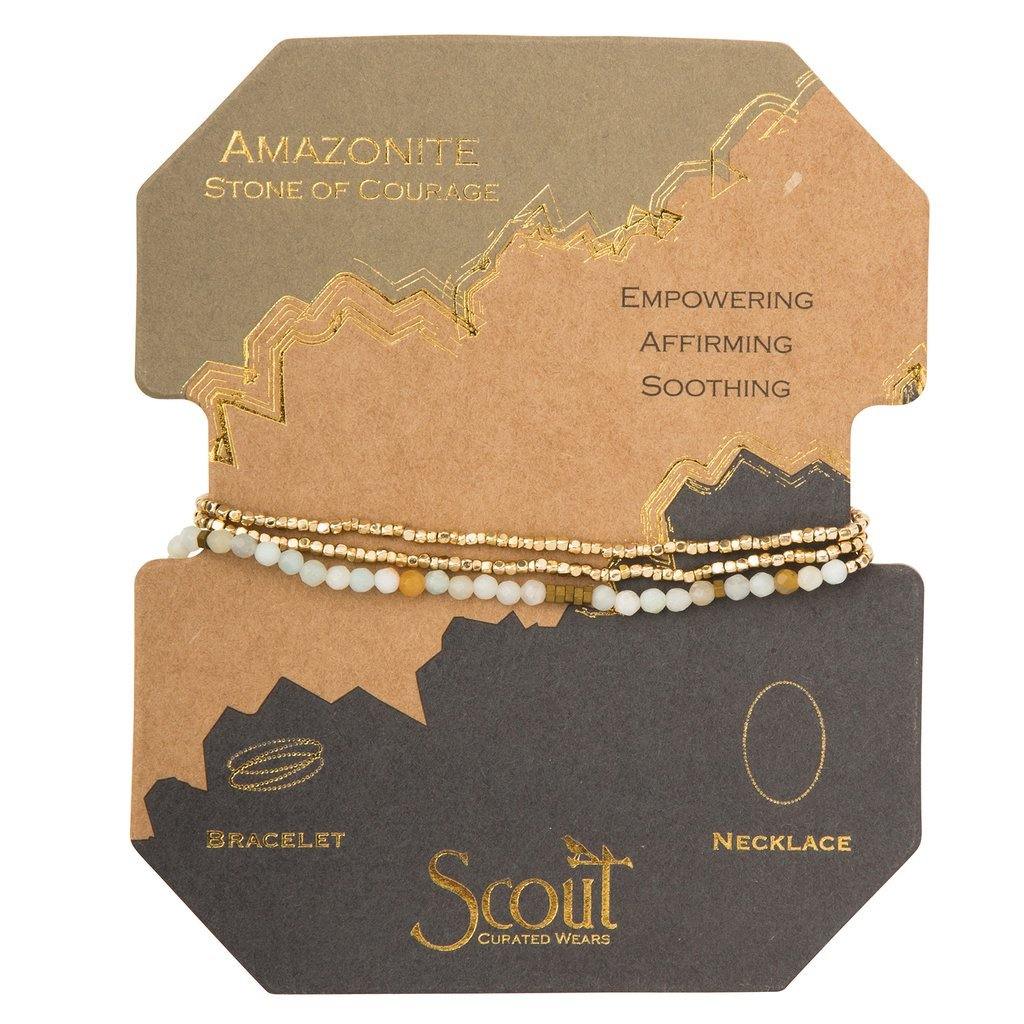 Scout - Delicate Stone Wrap Bracelet - Arktana - Jewelry