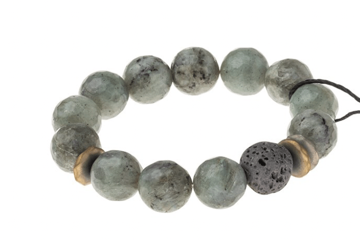 Scout - Lava & Gemstone Diffuser Bracelet - Arktana - Jewelry