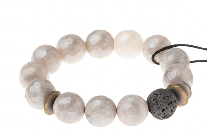 Scout - Lava & Gemstone Diffuser Bracelet - Arktana - Jewelry