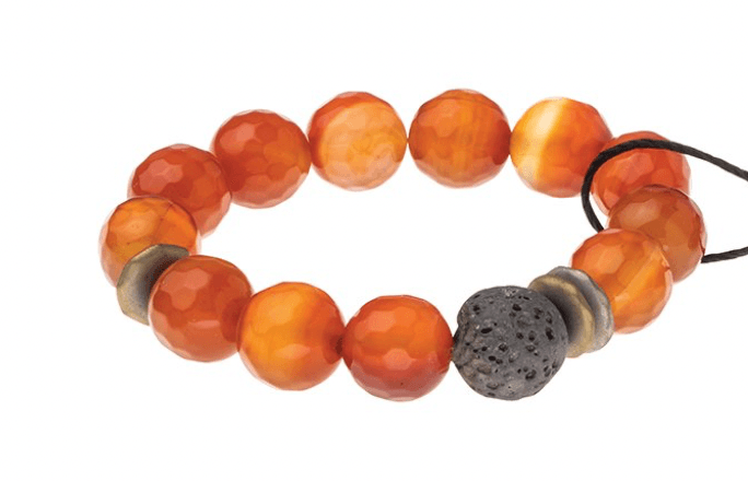 Scout - Lava & Gemstone Diffuser Bracelet - Arktana - Jewelry