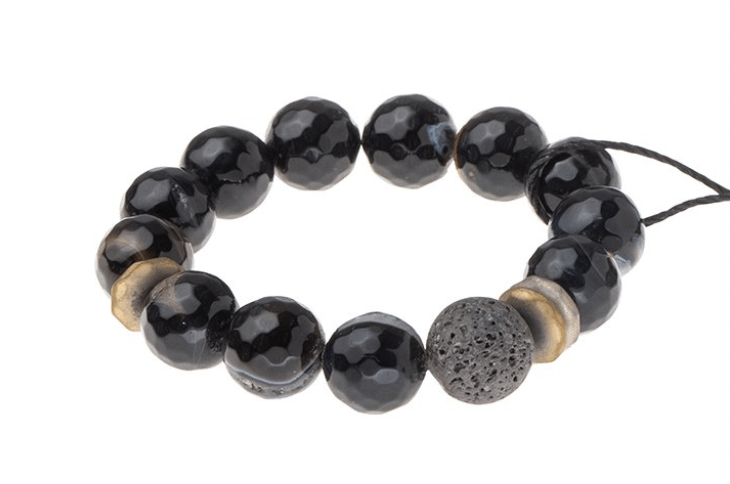 Scout - Lava & Gemstone Diffuser Bracelet - Arktana - Jewelry