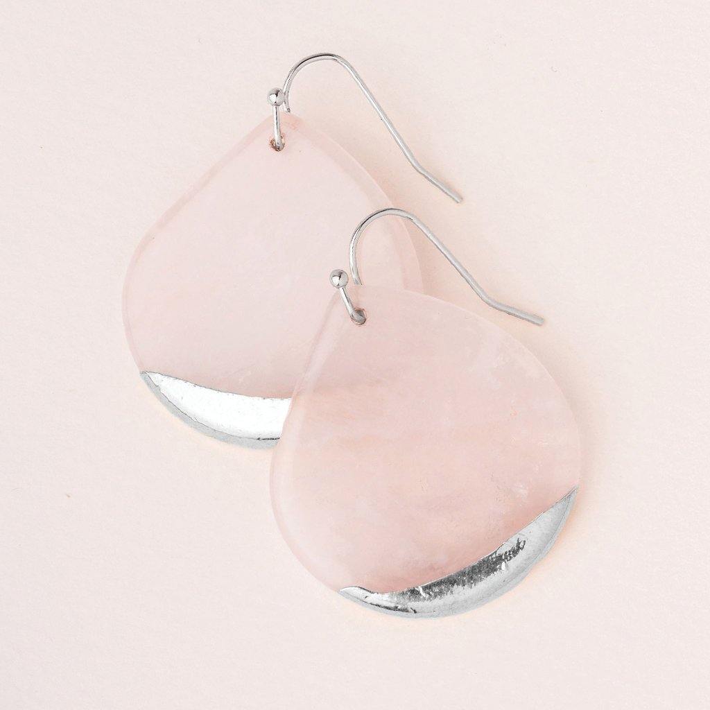 Scout - Stone Dipped Teardrop Earrings - Arktana - Jewelry