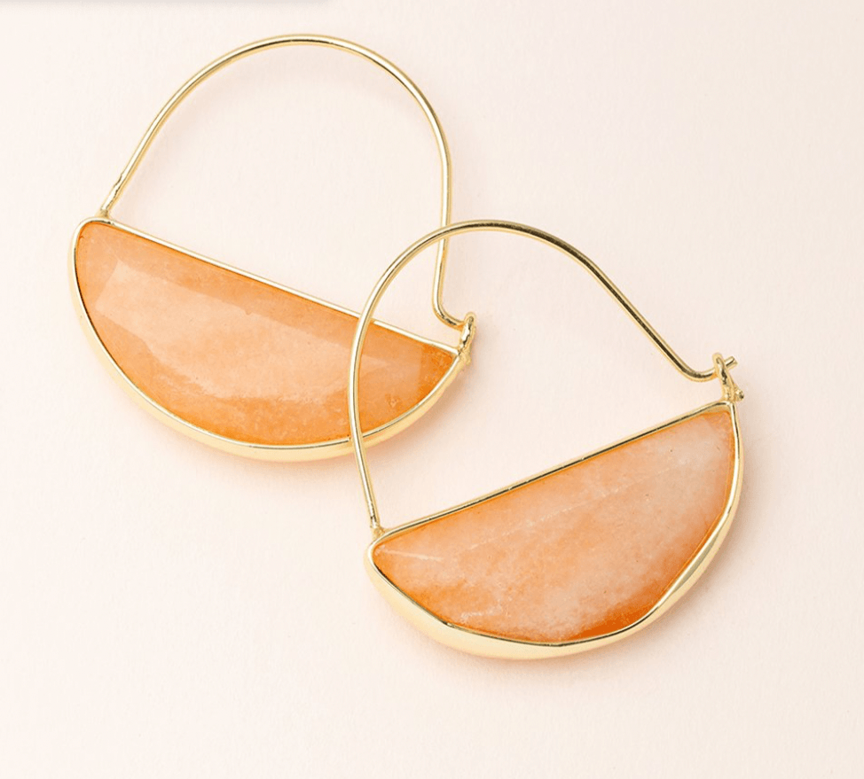 Scout - Stone Prism Hoop Earring - Arktana - Jewelry