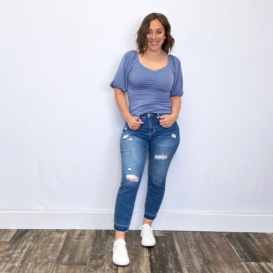 Veronica M - Monaco Puff Sleeve Top - Arktana - Tops
