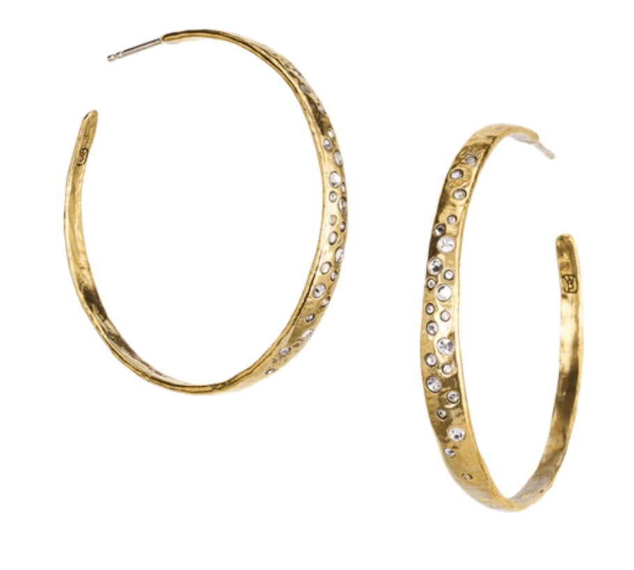 Waxing Poetic - Starshower Galactic Hoop Earring - Arktana - Jewelry