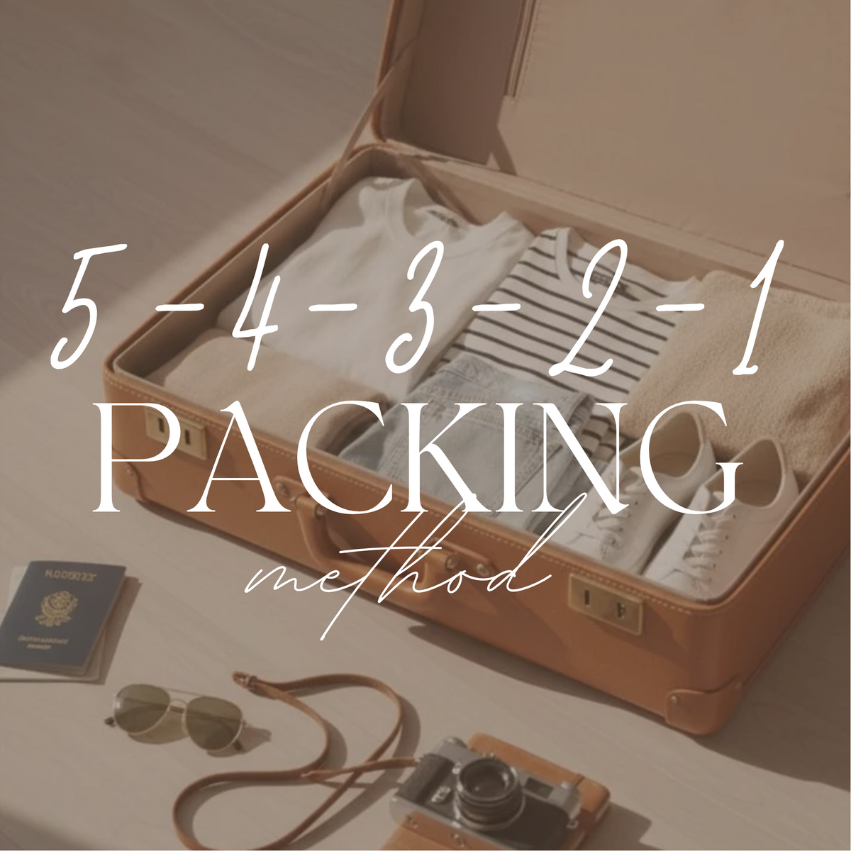 5-4-3-2-1 Packing Method