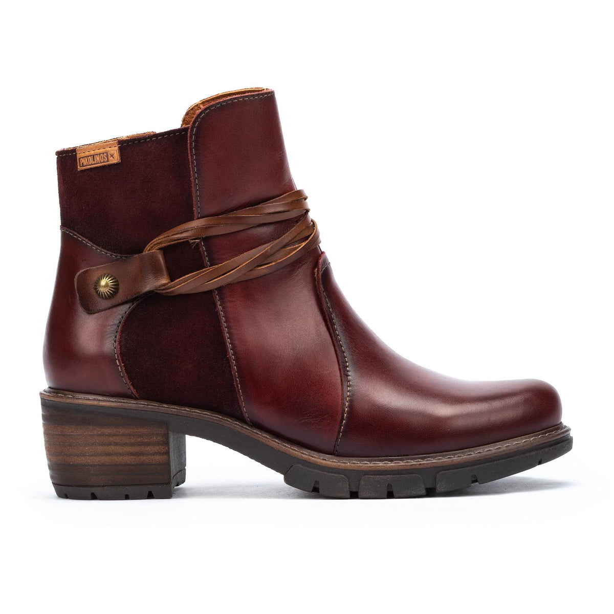 Pikolinos San Sebastian Side Zip Boot in Arcilla