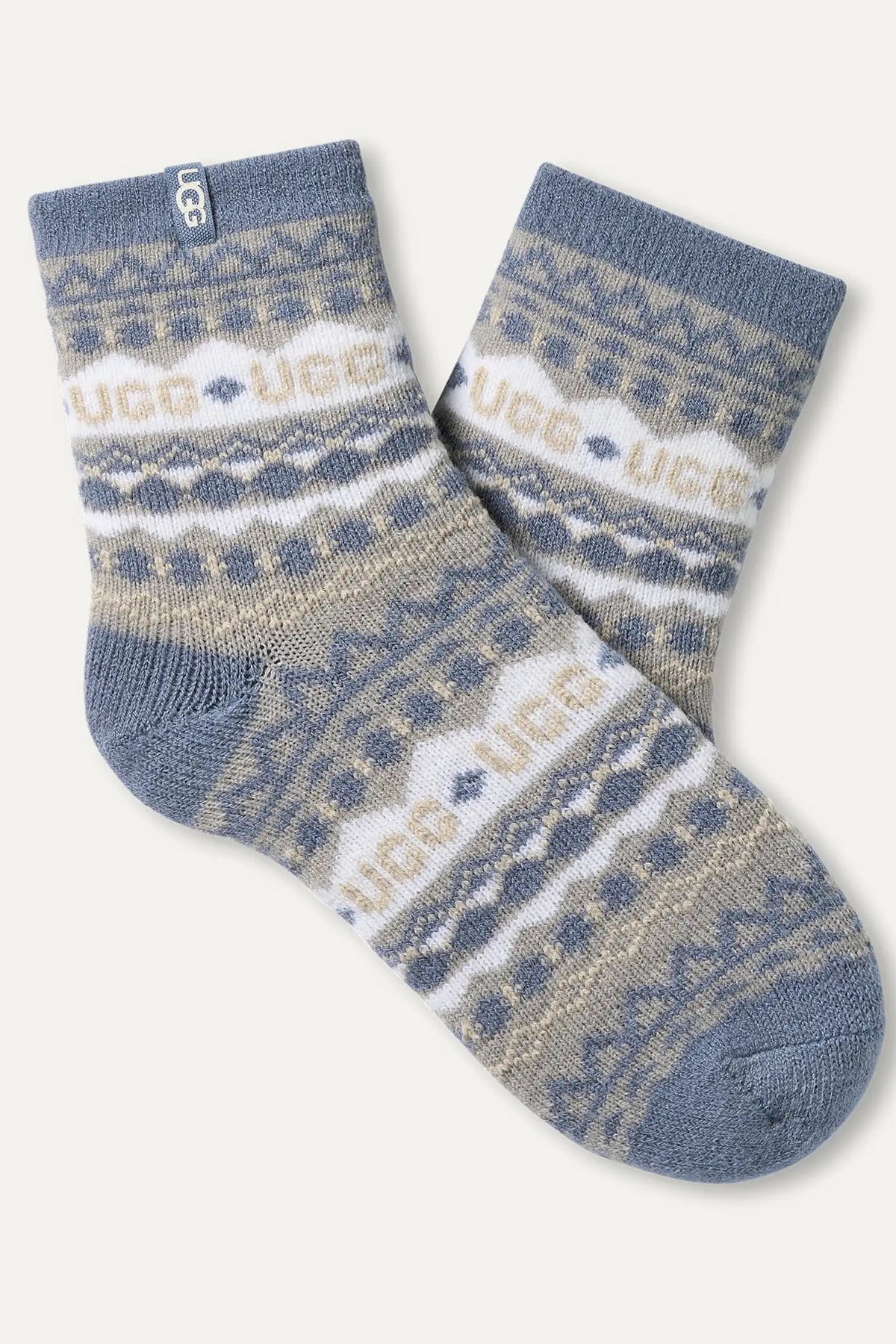 Cressida Cozy Quarter - Grey Heather Multi