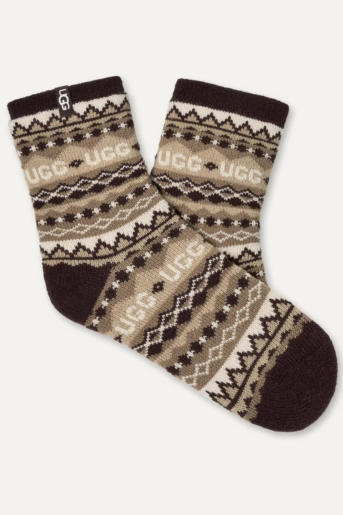 Cressida Cozy Quarter - Uggisle Coffee Grounds Multi