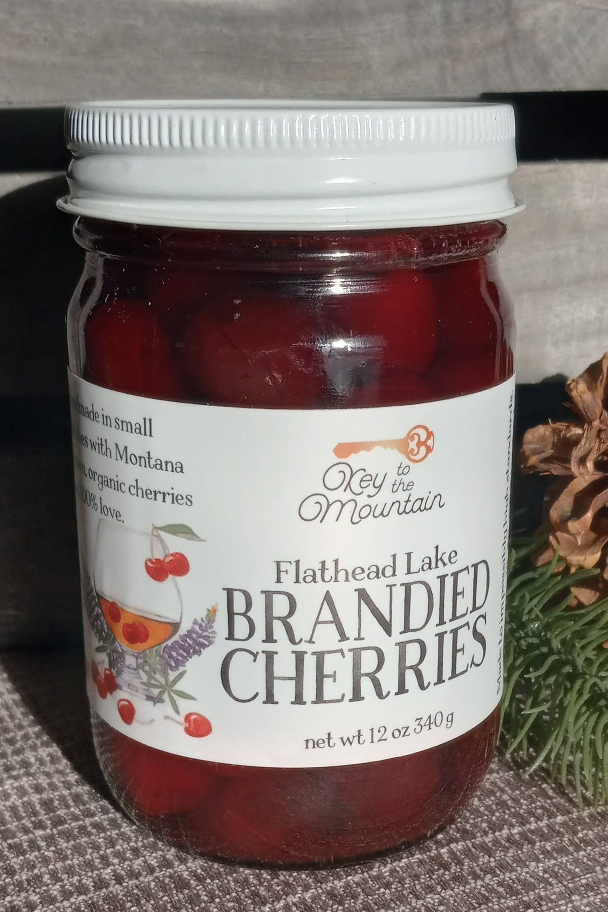 Brandied Cherries | Key to the Mountain