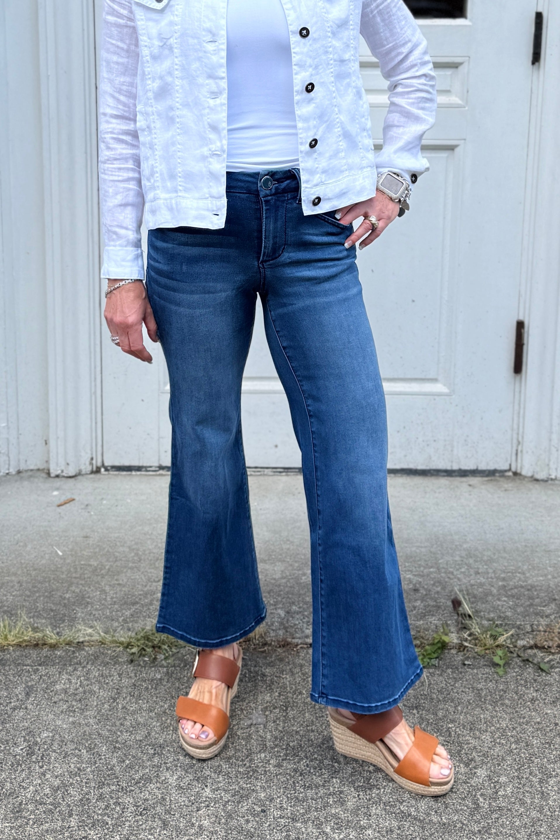 28" Better Butter Slim Wide Jean Petite