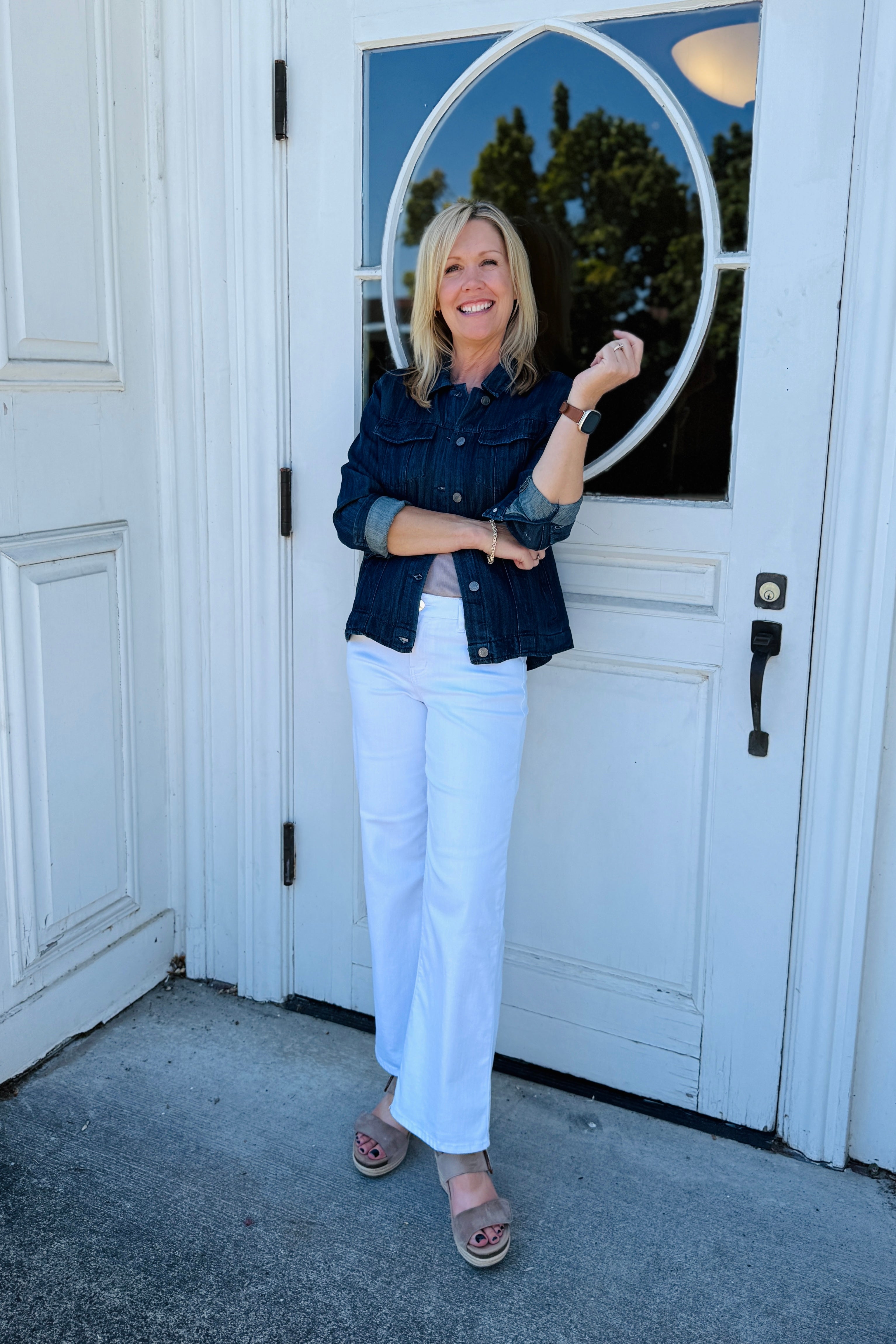 28" Slim Wide Jean Petite