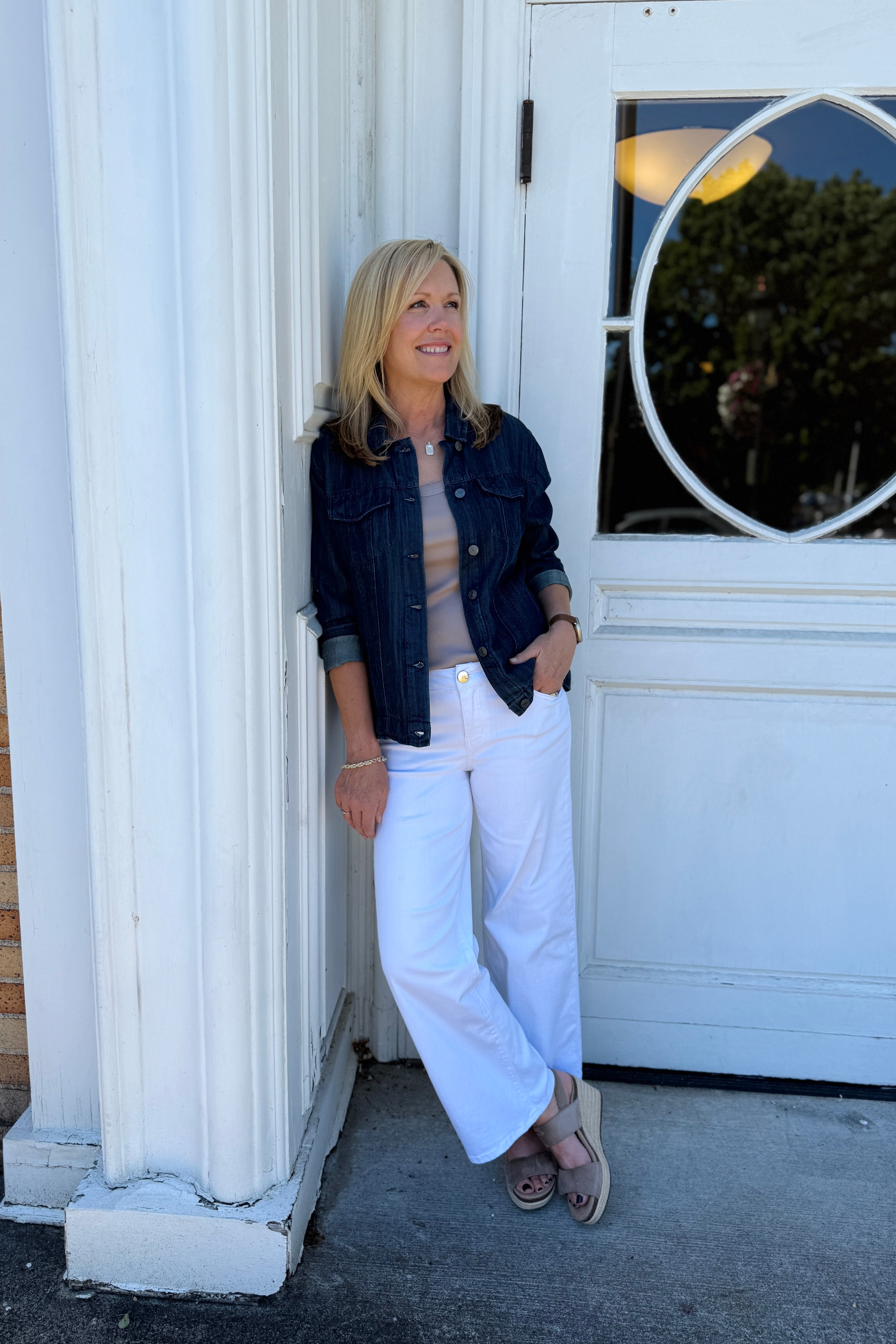 28" Slim Wide Jean Petite