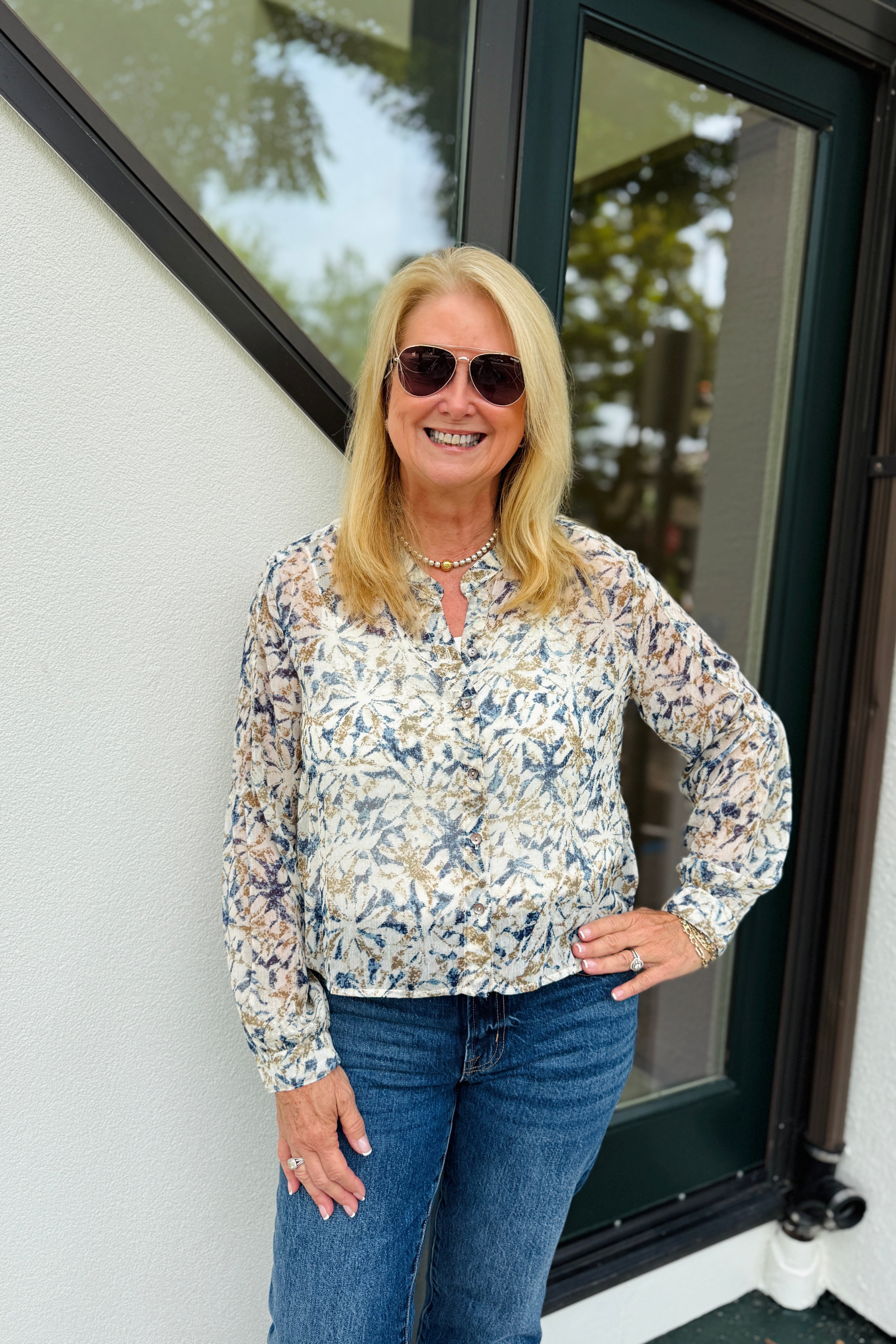 Bloomsbury Chiffon Blouse