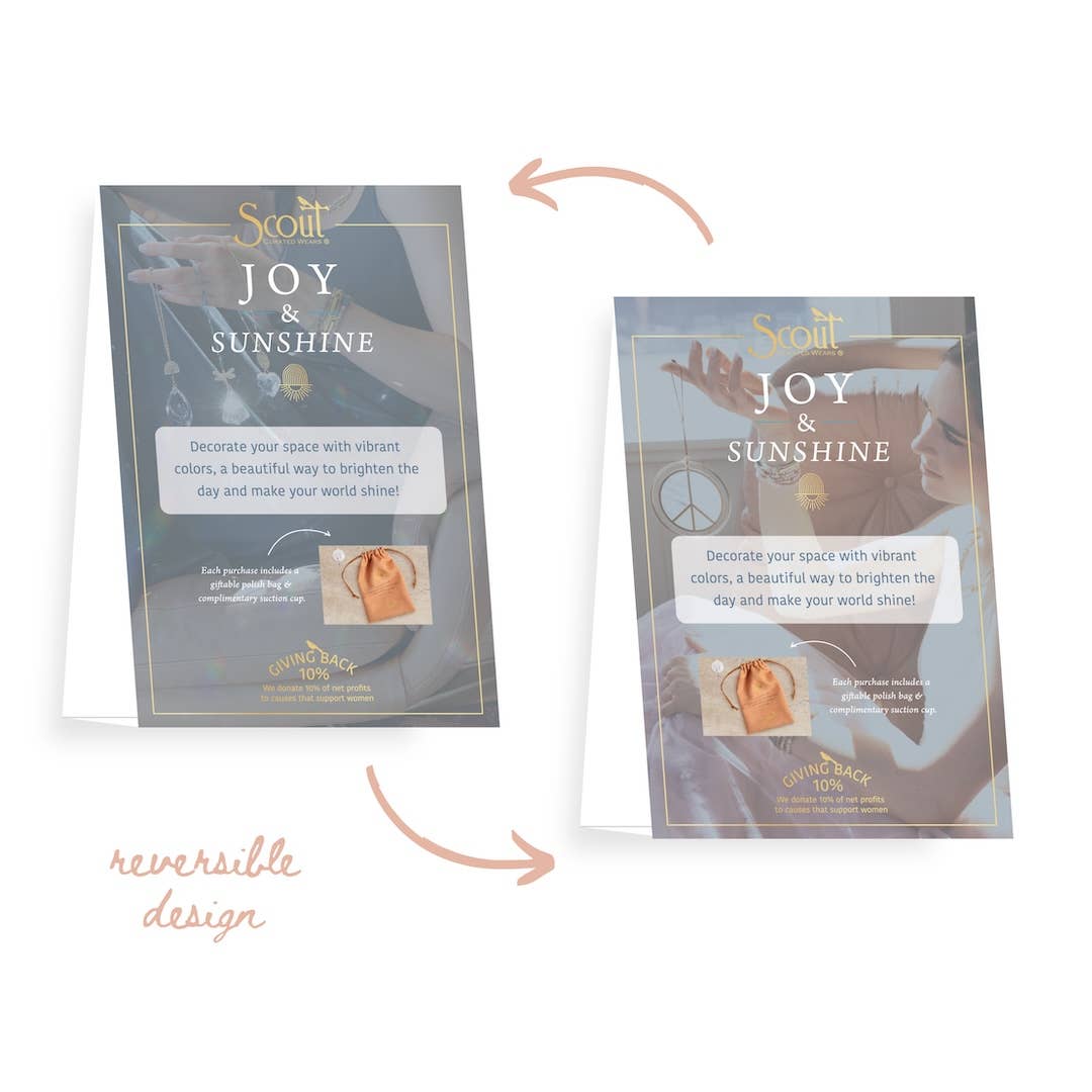 Pocket Suncatcher - Angel Wings