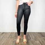 5 Button Fly Waxed Skinny