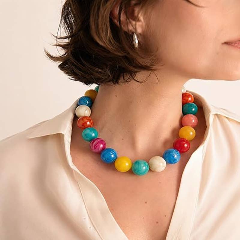 Adjustable Bead Necklace