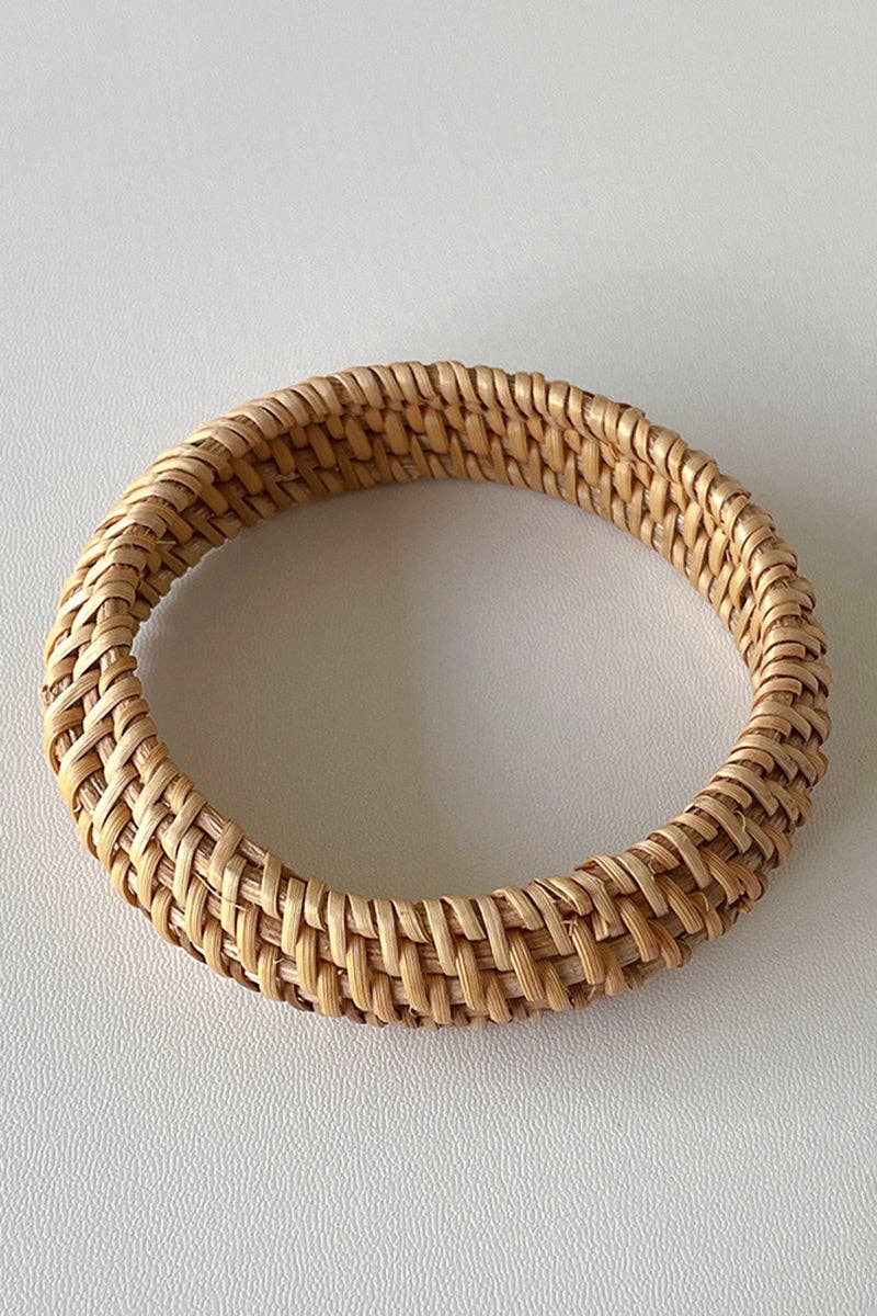 Woven Texture Bangle Bracelet