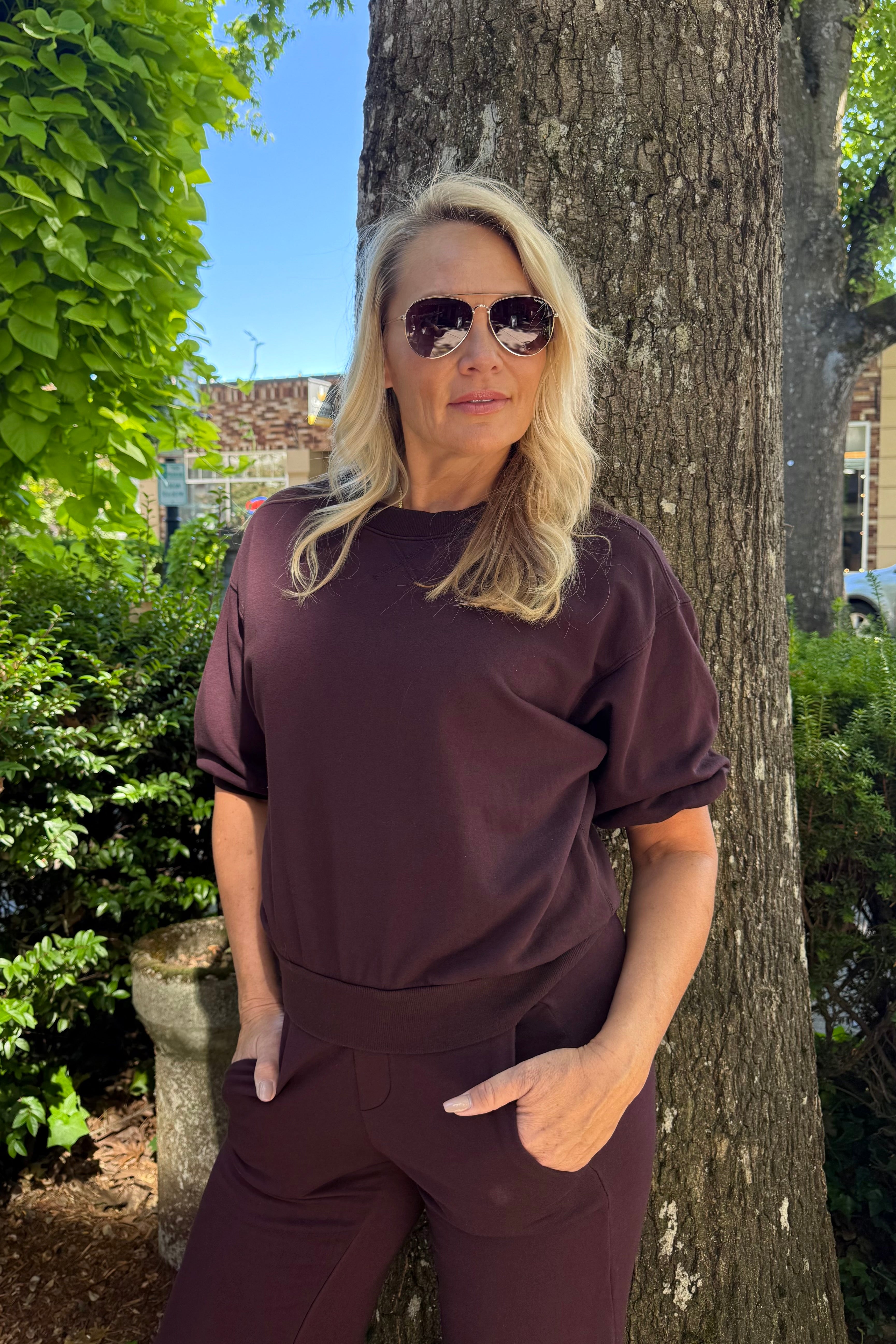 3/4 Sleeve Sweatshirt