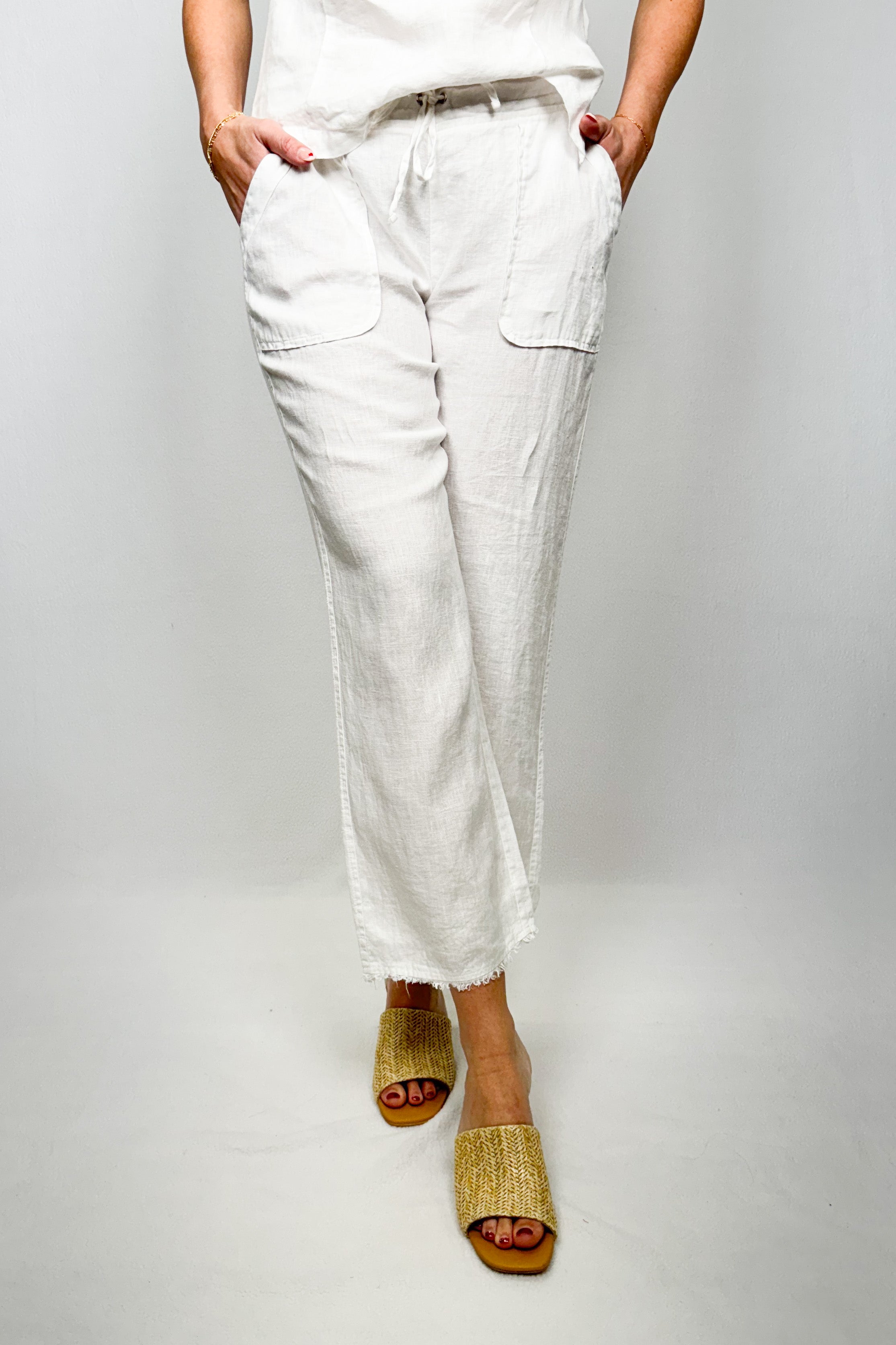 All in the Details Linen Pants